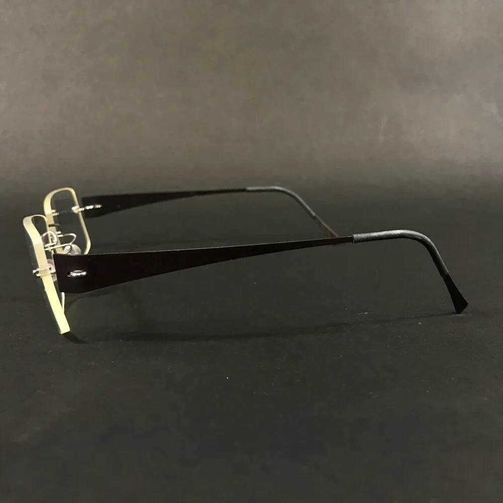 Lindberg Eyeglasses Frames 2121 Col. U14 Matte Purple Rimless 50-20-120